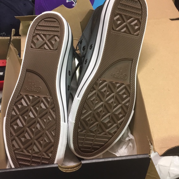 Converse 650932C Ctas Hi Black junior walking Shoe - Picture 3 of 5